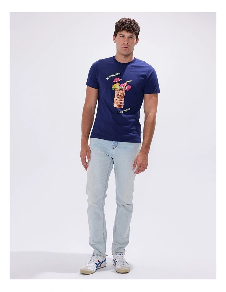 Sundowner Tee in Navy image 1