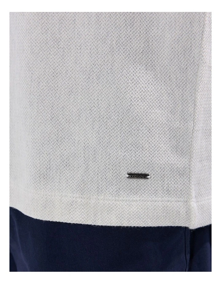 Mansfield Tee in Oatmeal image 3