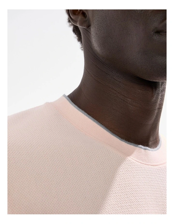 Mansfield Tee in Stucco Pink image 2