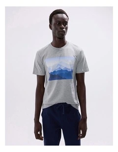 Unforgetable View Tee in Grey