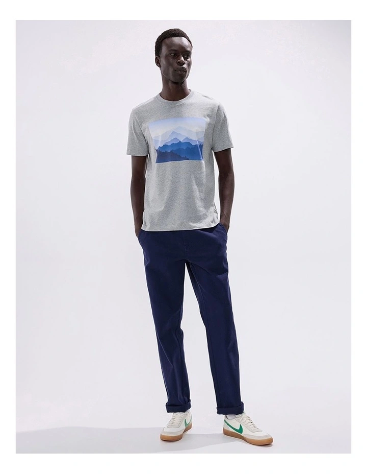 Unforgetable View Tee in Grey image 4