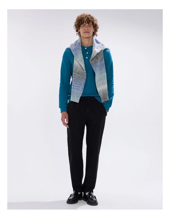 Radar Love Henley Top in Dark Teal image 4