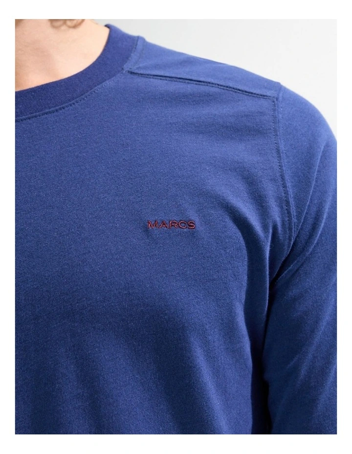 The Karting Line Top in Navy image 2