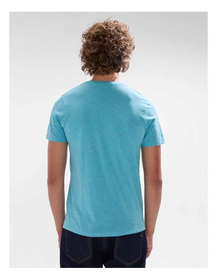 Marle Brando Crew Neck in Teal Marle image 3
