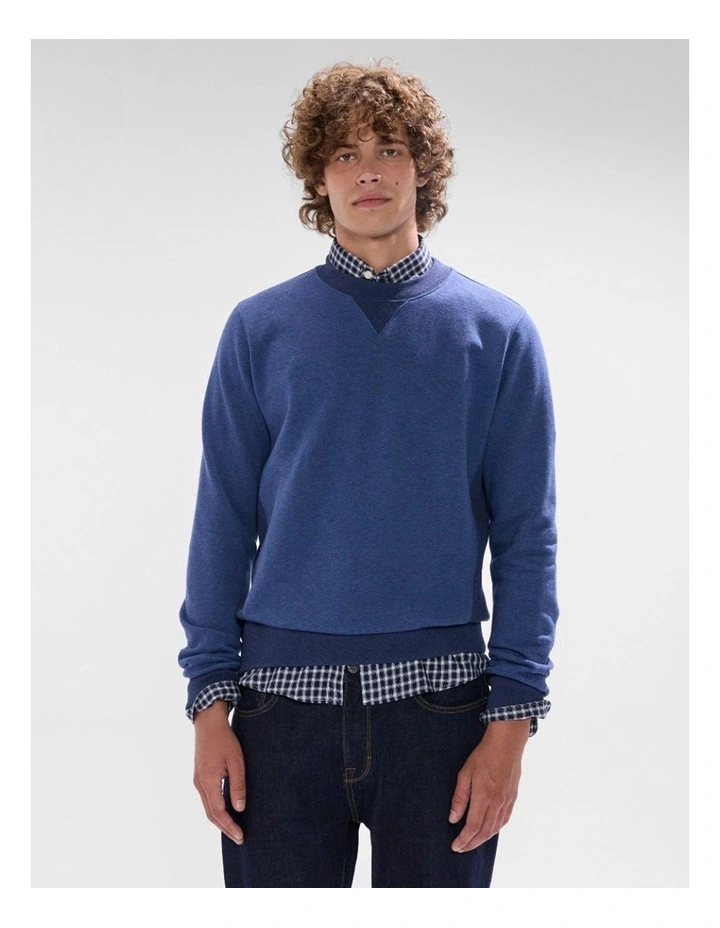 Cotton Sweat in Navy image 1