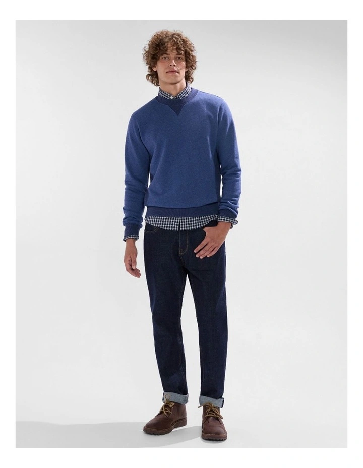 Cotton Sweat in Navy image 2