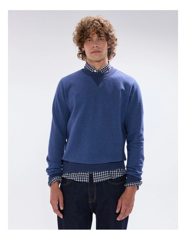 Cotton Sweat in Navy image 2