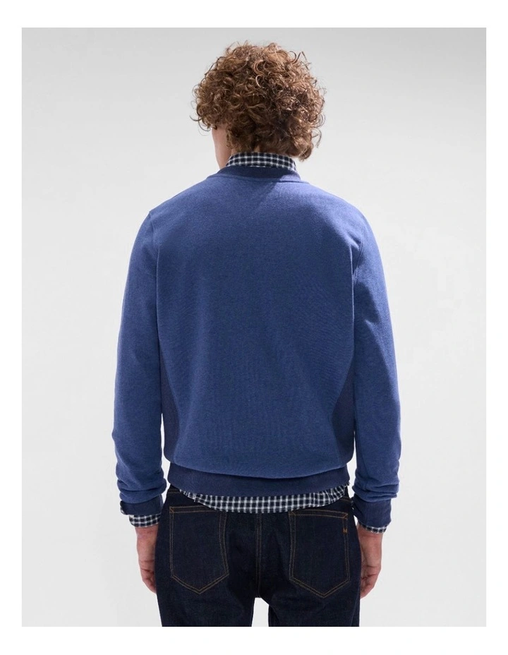 Cotton Sweat in Navy image 3