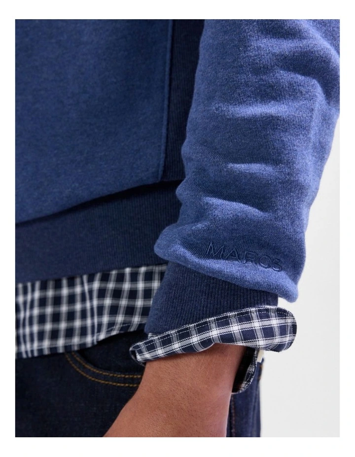 Cotton Sweat in Navy image 4