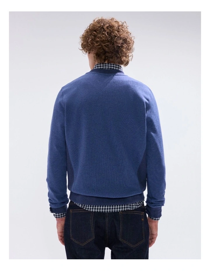 Cotton Sweat in Navy image 4