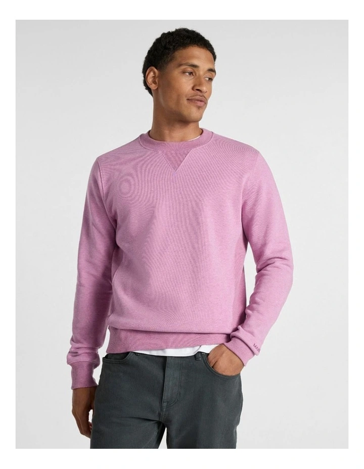 Cotton Sweat in Rich Pink image 1