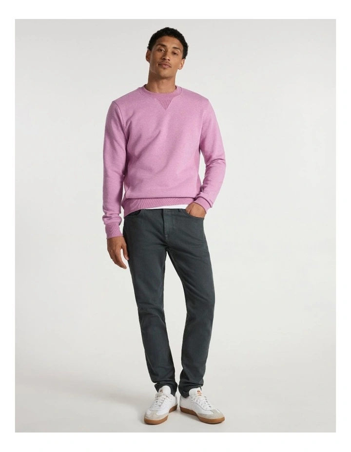 Cotton Sweat in Rich Pink image 1