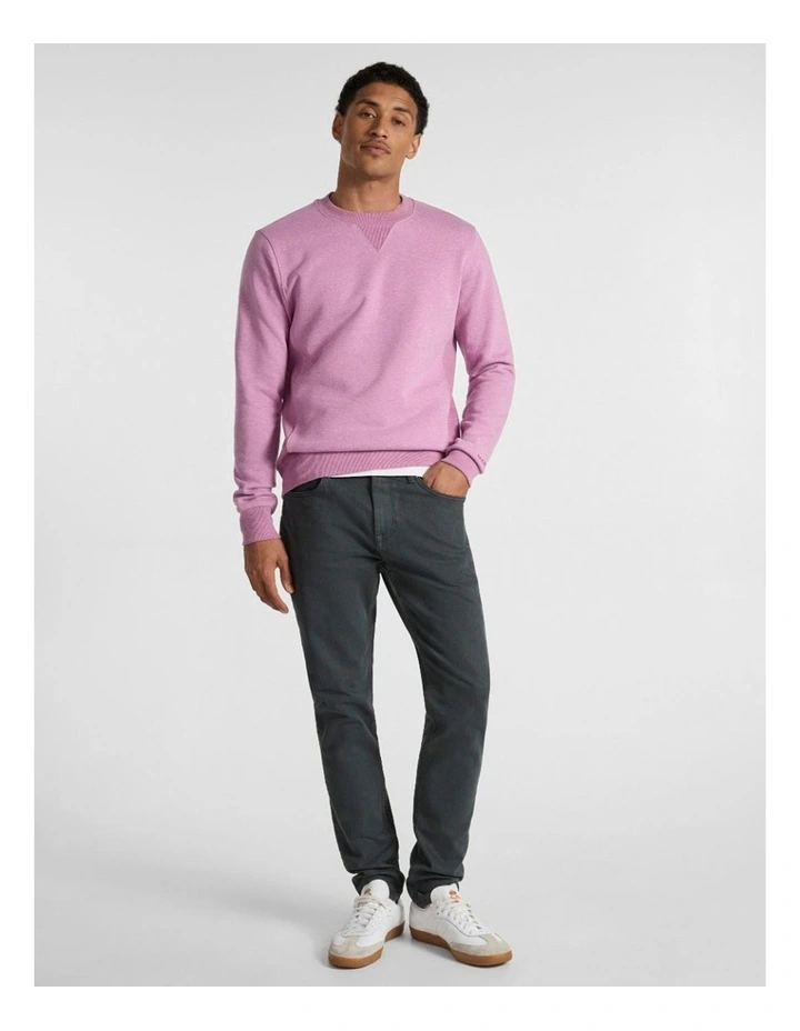 Cotton Sweat in Rich Pink image 2