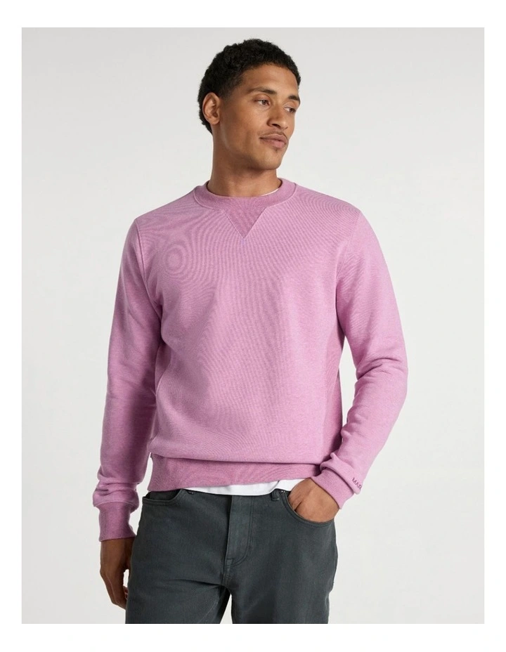 Cotton Sweat in Rich Pink image 2