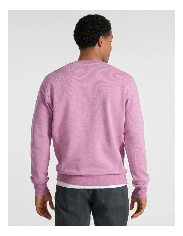 Cotton Sweat in Rich Pink image 3