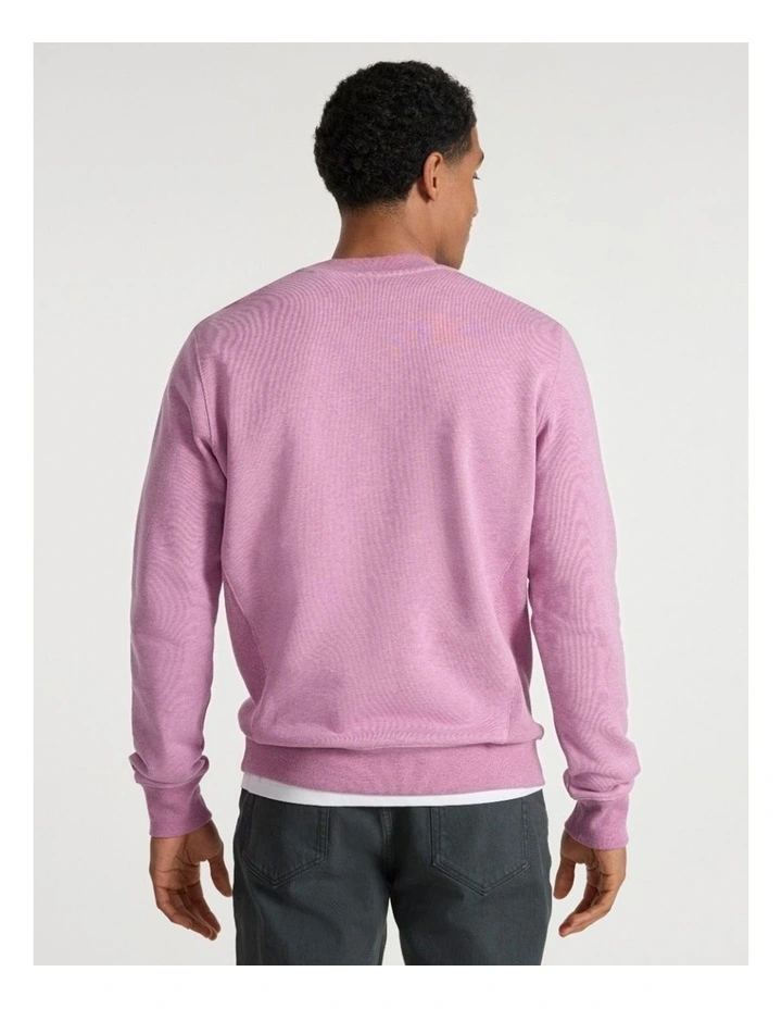 Cotton Sweat in Rich Pink image 5