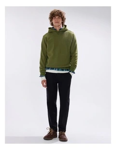 Rebel Heart Hoodie in Dark Moss