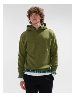Rebel Heart Hoodie in Dark Moss