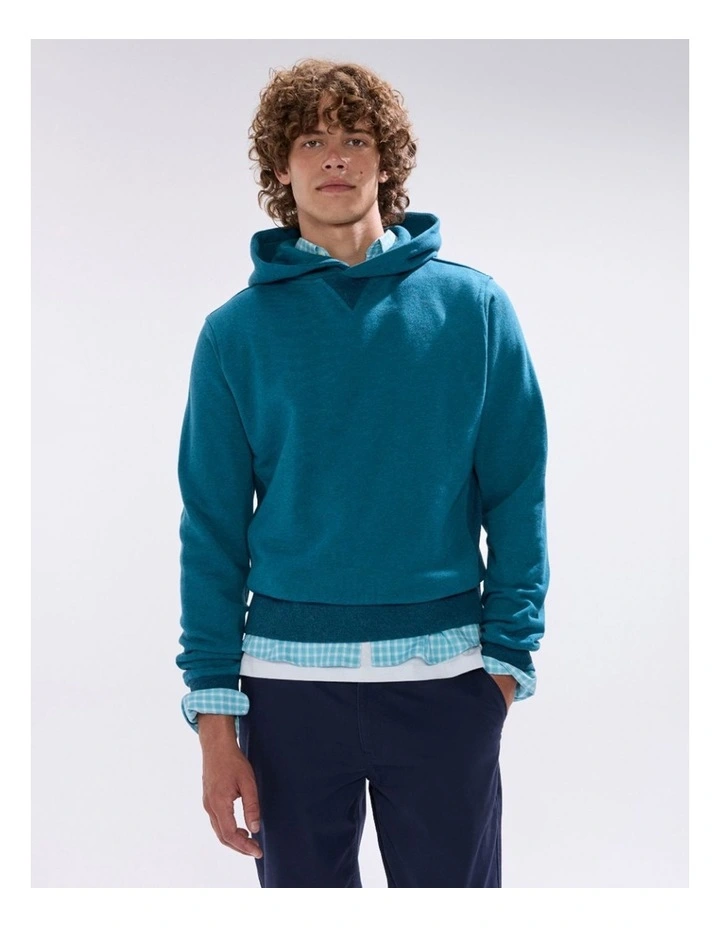 Rebel Heart Hoodie in Dark Teal image 2