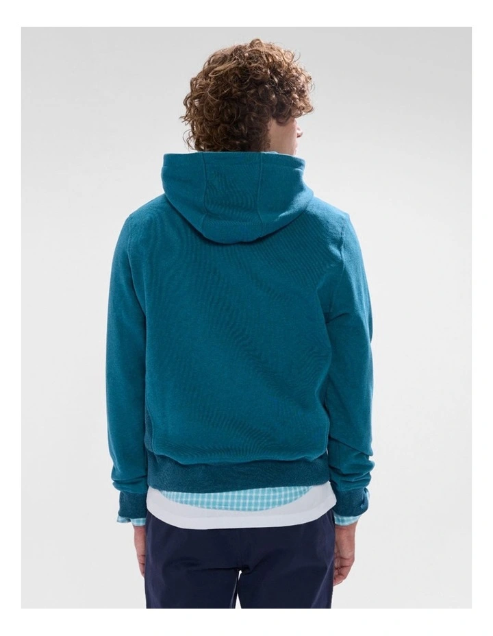 Rebel Heart Hoodie in Dark Teal image 3