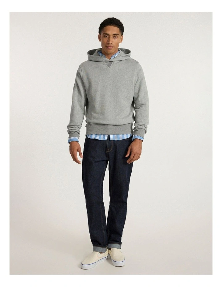 Rebel Heart Hoodie in Grey Marle image 1