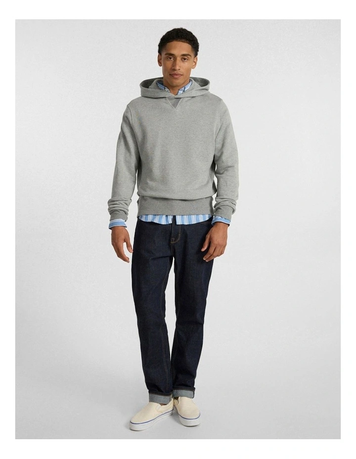 Rebel Heart Hoodie in Grey Marle image 2