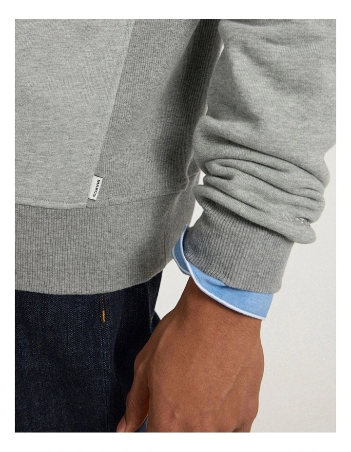 Rebel Heart Hoodie in Grey Marle image 4