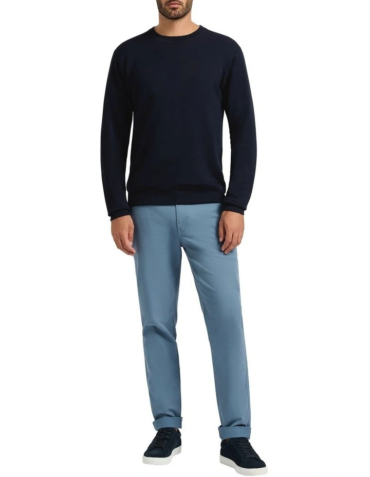 Neo Crew Neck Sweater in Ink image 3