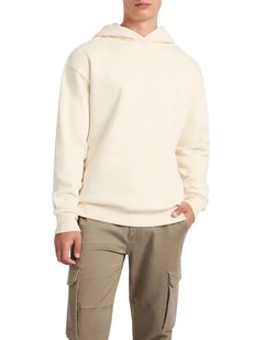Vincent Relaxed Hoodie in Cream