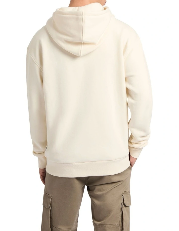 Vincent Relaxed Hoodie in Cream image 2