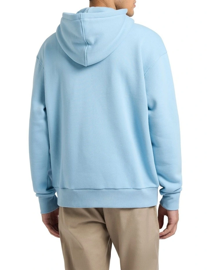 Vincent Relaxed Hoodie in Glacier Blue image 2