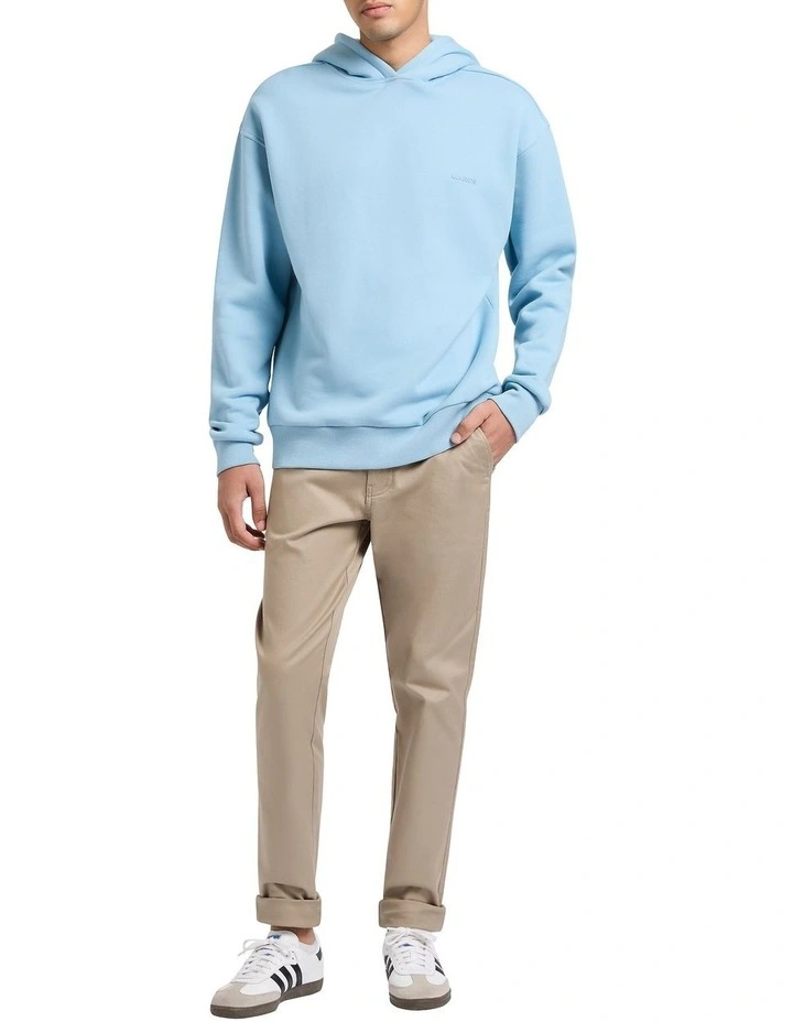 Vincent Relaxed Hoodie in Glacier Blue image 4