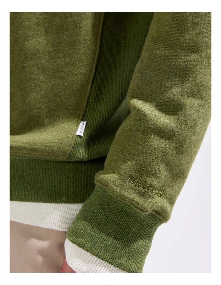 Cotton Sweat in Dark Moss image 3
