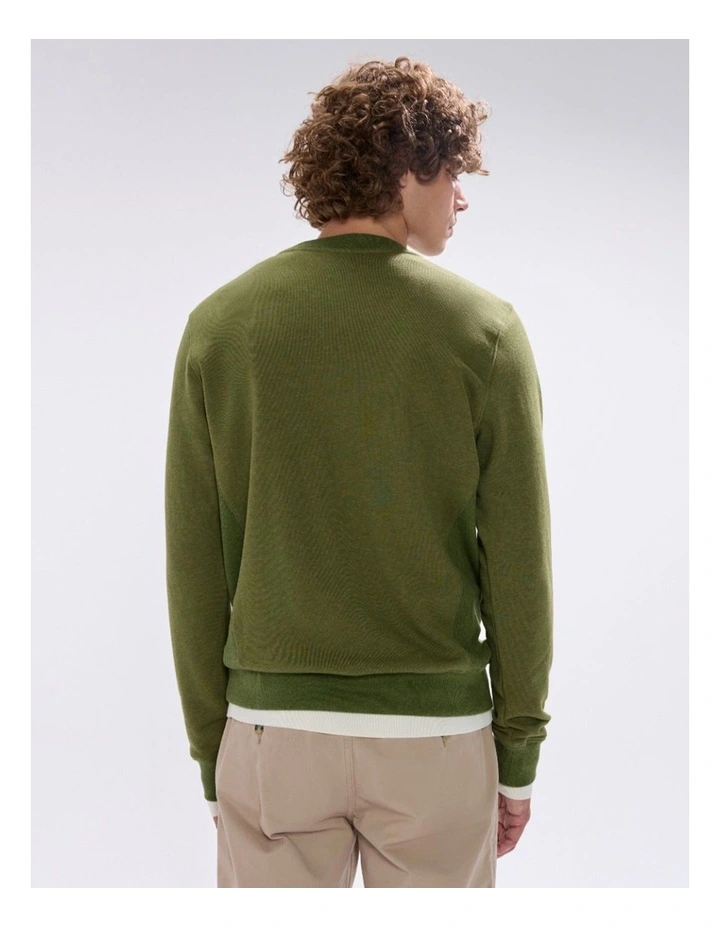 Cotton Sweat in Dark Moss image 4