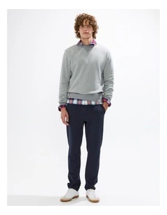Cotton Sweat in Grey Marle