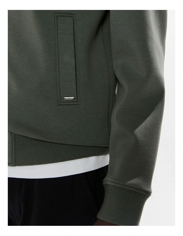 Neo Zip Front Bomber in Agave Green image 4