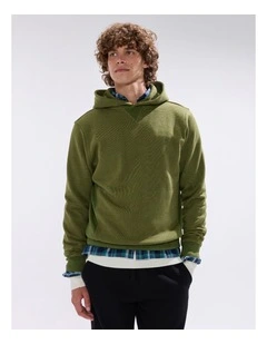 Rebel Heart Hoodie in Dark Moss