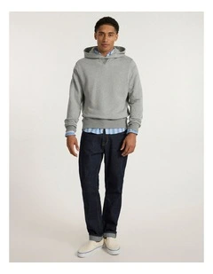 Rebel Heart Hoodie in Grey Marle