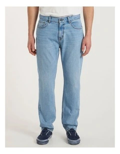 Hugo Relaxed Fit Jean in Light Wash