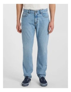 Hugo Relaxed Fit Jean in Light Wash
