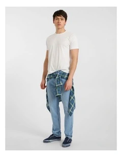 Hugo Relaxed Fit Jean in Light Wash