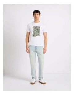 Hugo Relaxed Fit Jean in Ice Blue