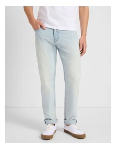 Hugo Relaxed Fit Jean in Ice Blue