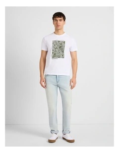 Hugo Relaxed Fit Jean in Ice Blue