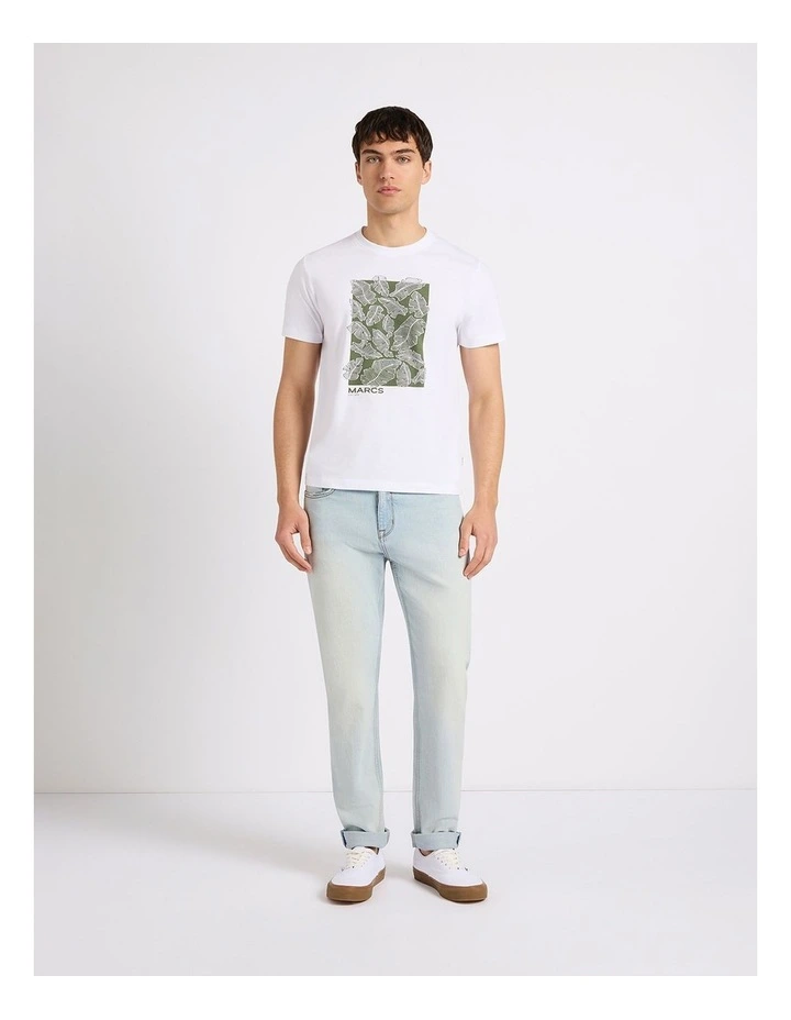 Hugo Relaxed Fit Jean in Ice Blue image 1