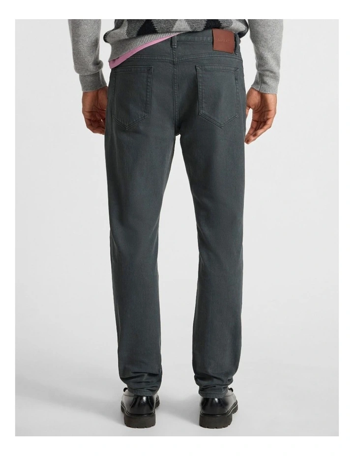 Jordan Slim Leg Jean in Charcoal image 3