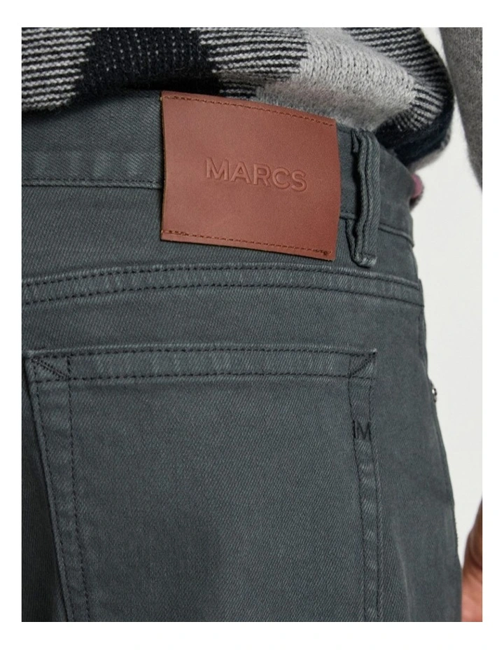 Jordan Slim Leg Jean in Charcoal image 4