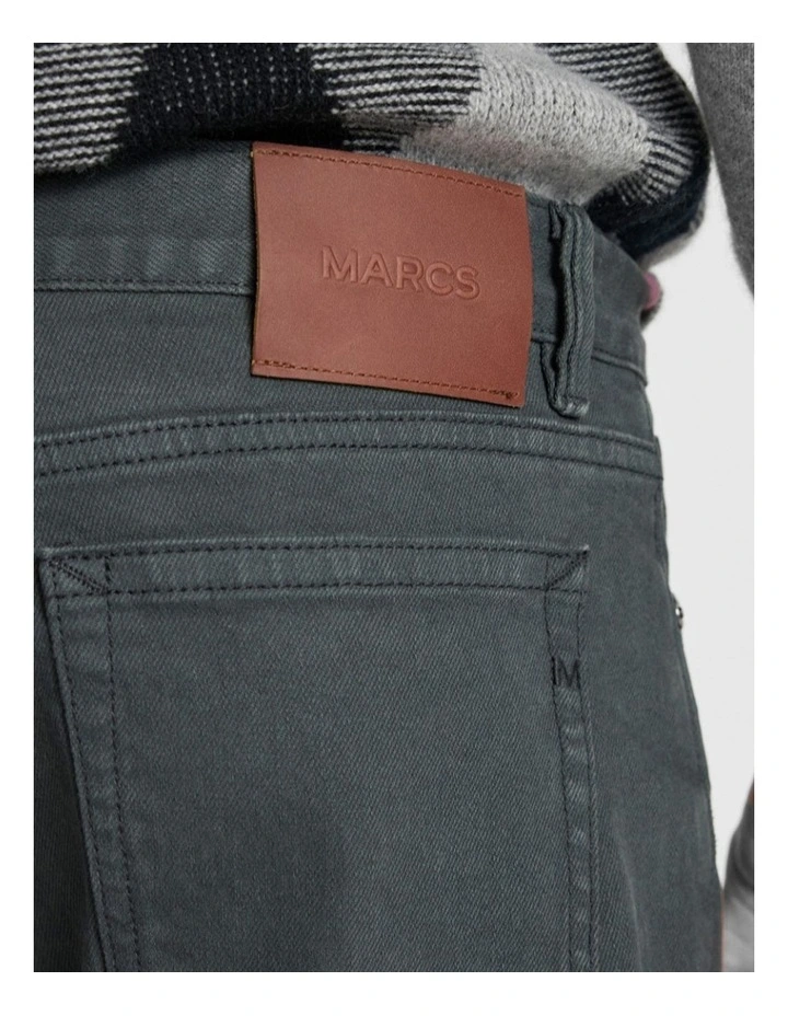 Jordan Slim Leg Jean in Charcoal image 5