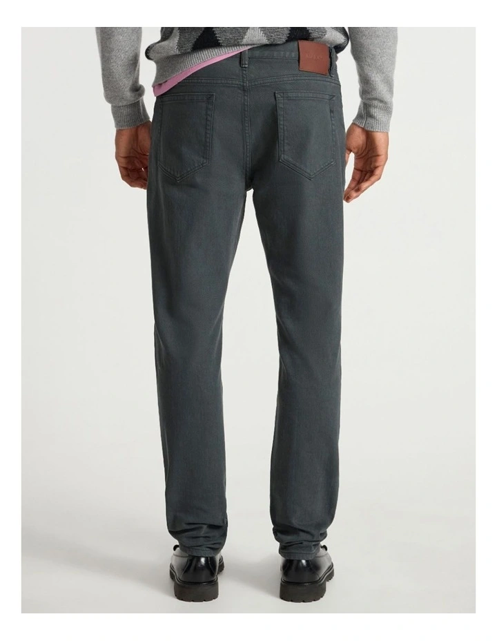 Jordan Slim Leg Jean in Charcoal image 5