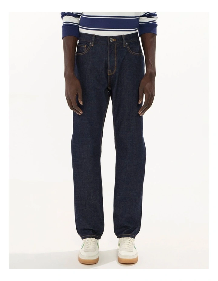 Hugo Relaxed Fit Jean in Indigo image 2